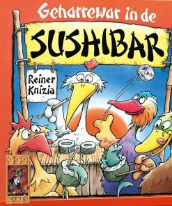999 Games dobbelspel Geharrewar In De Sushibar 8+ jr
