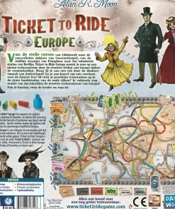 Bordspel Ticket to Ride - Europe 8+ jr