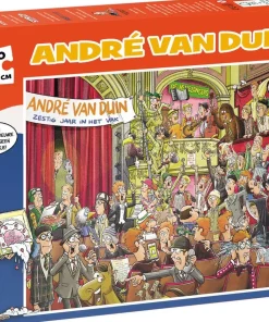 Puzzel Andre van Duin 60 jaar in het vak 68 x 49 cm 1000 stukjes